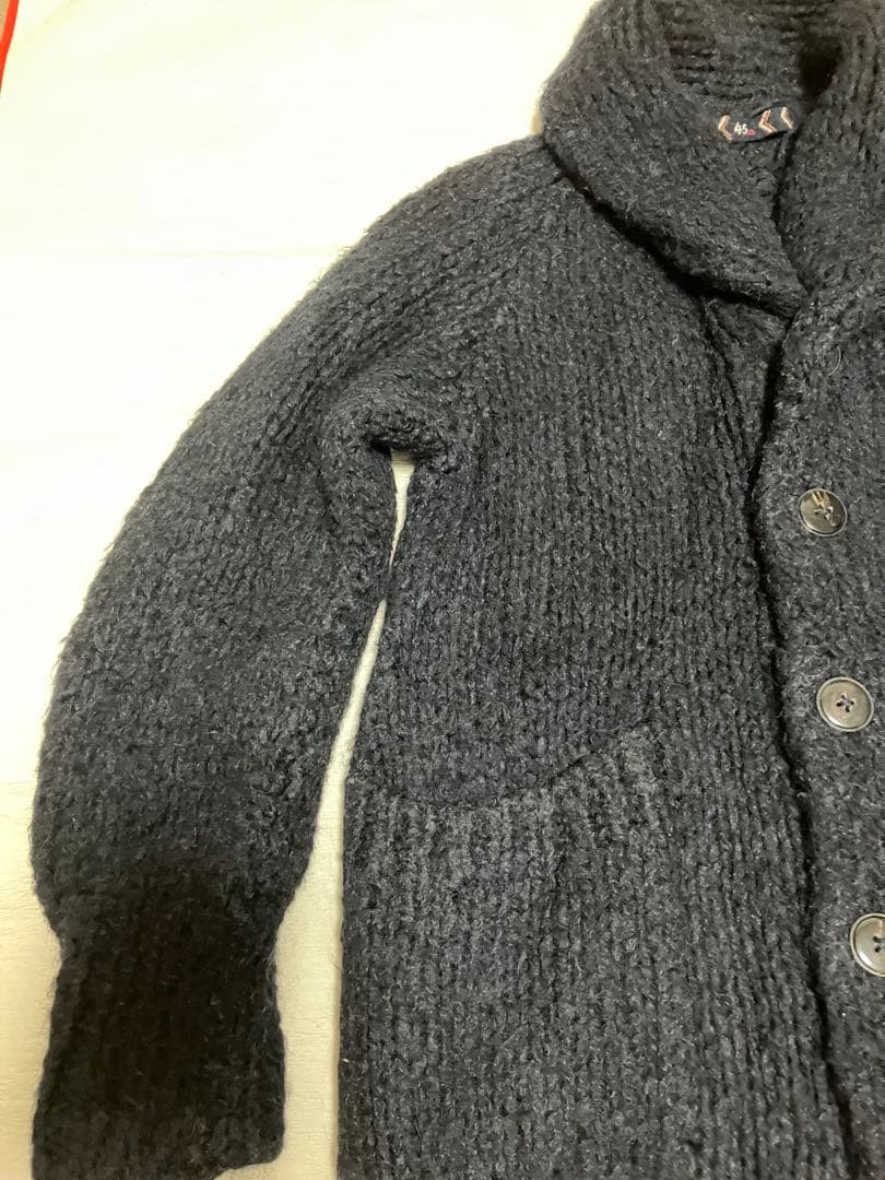 45R ハンドニットのコート