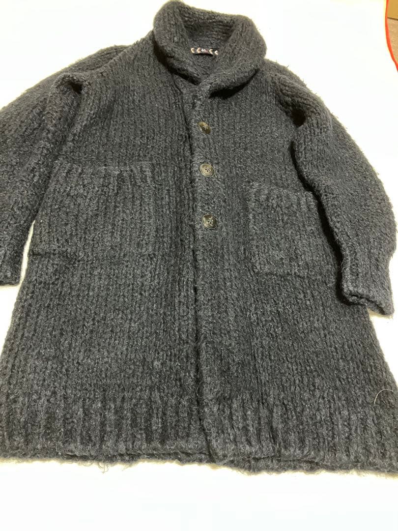 45R ハンドニットのコート