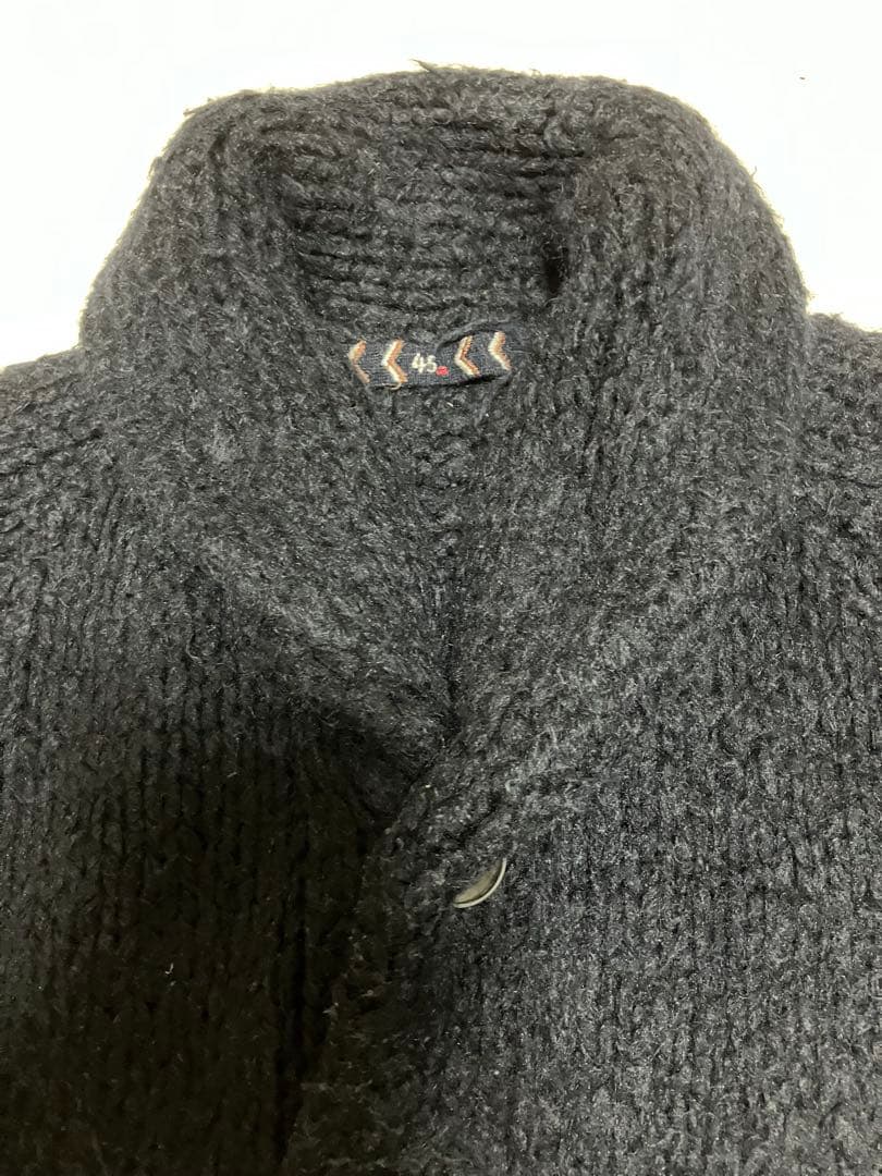 45R ハンドニットのコート