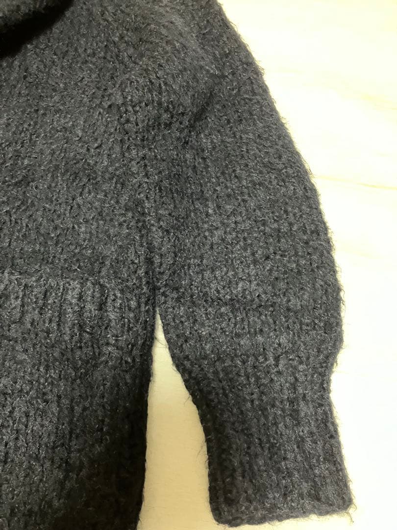 45R ハンドニットのコート