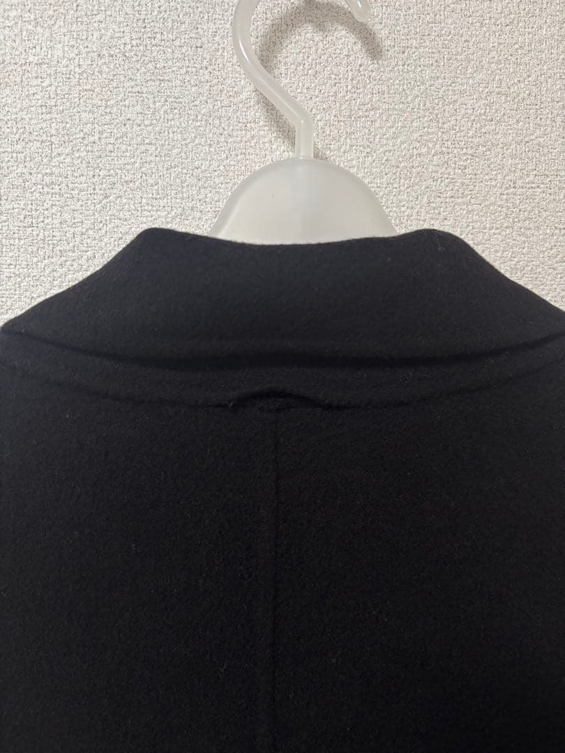 todayful ウールオーバーコート　黒　38