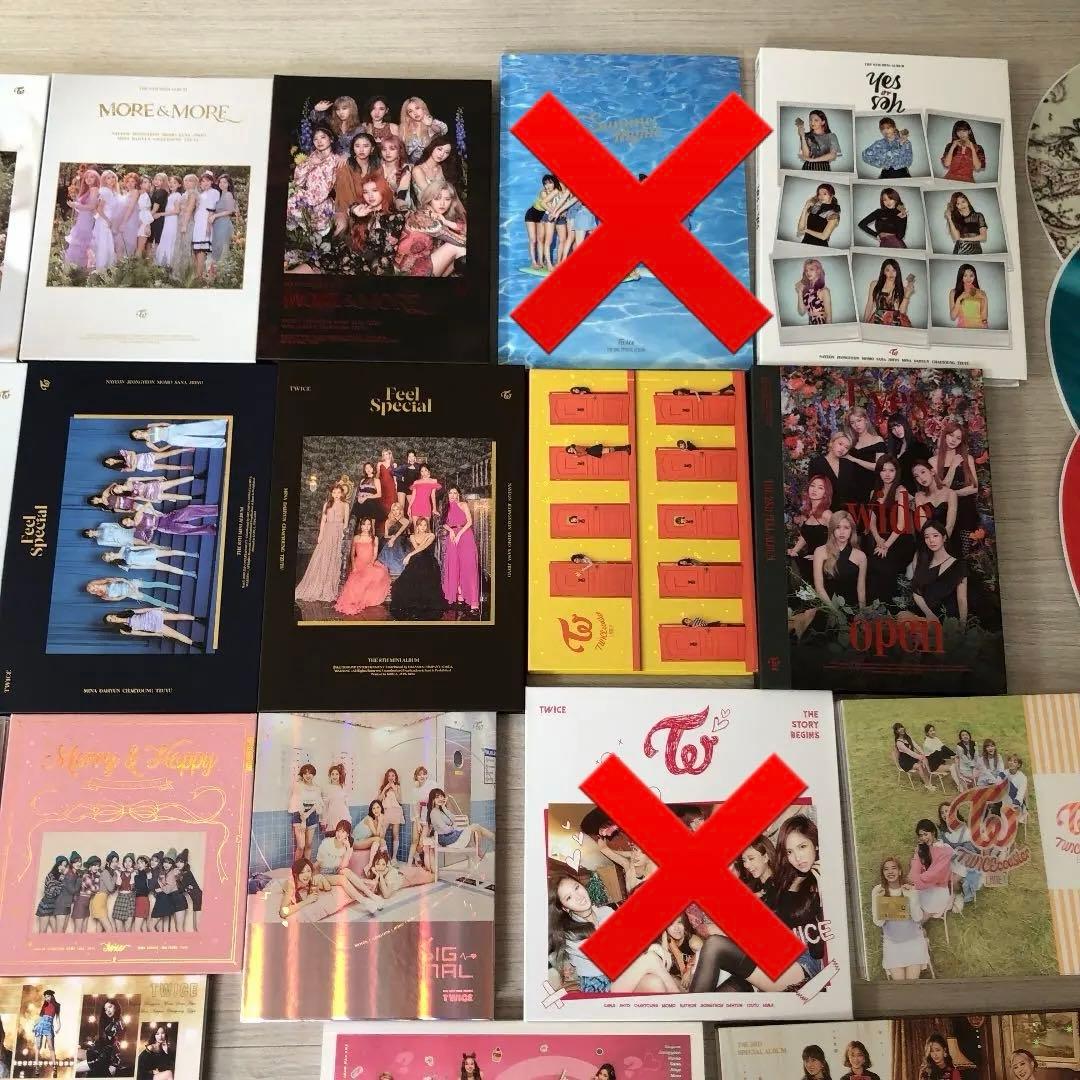 twice まとめ売り バラ売り可能⭕