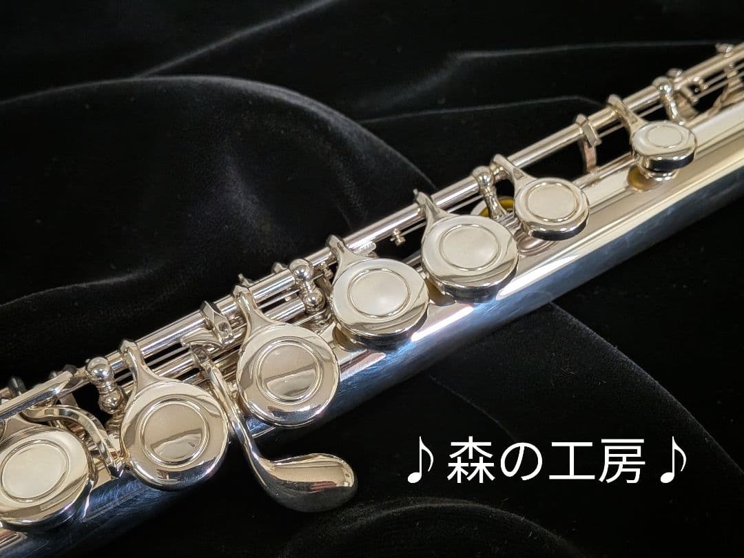商談中【aoki.m】銀メッキヤマハフルートYFL211SⅡ Eメカ