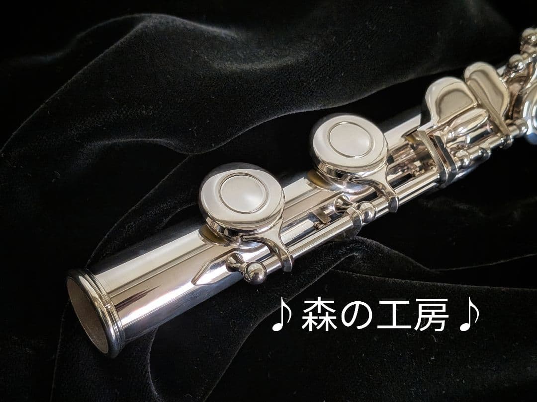 商談中【aoki.m】銀メッキヤマハフルートYFL211SⅡ Eメカ