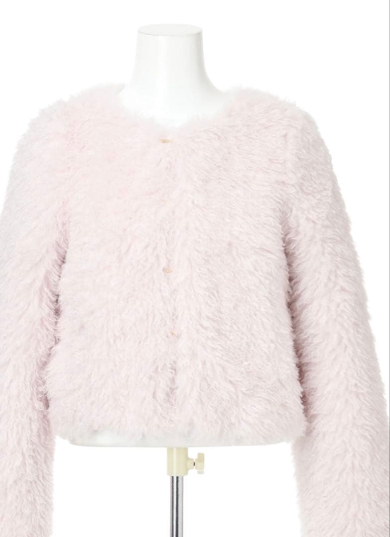 新品未使用　apuweiser-riche ファーブルゾン