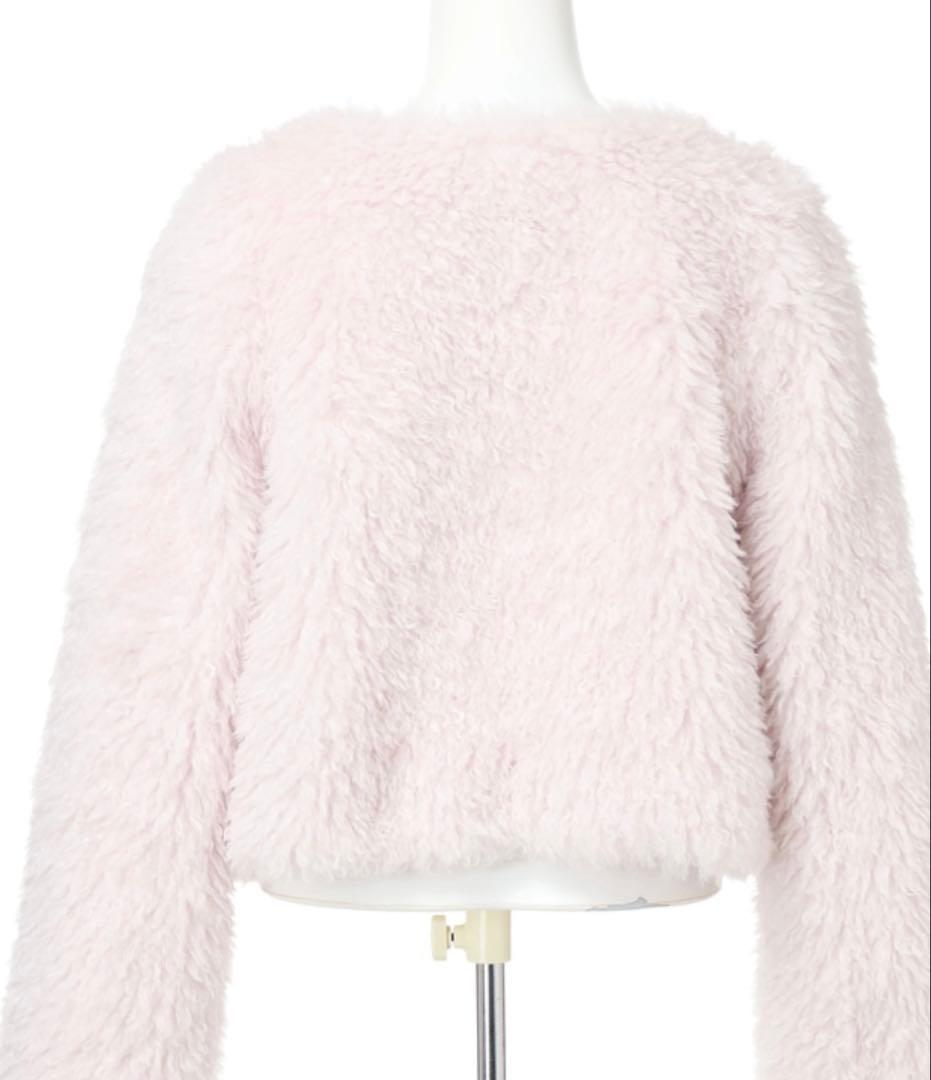 新品未使用　apuweiser-riche ファーブルゾン