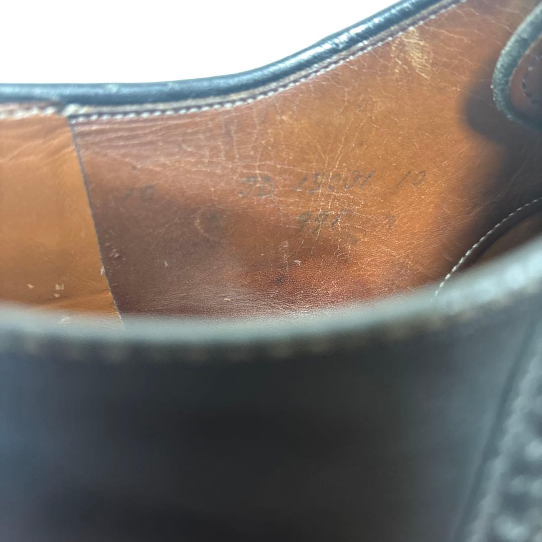 Alden オールデン　991 プレーントゥ　ブラック