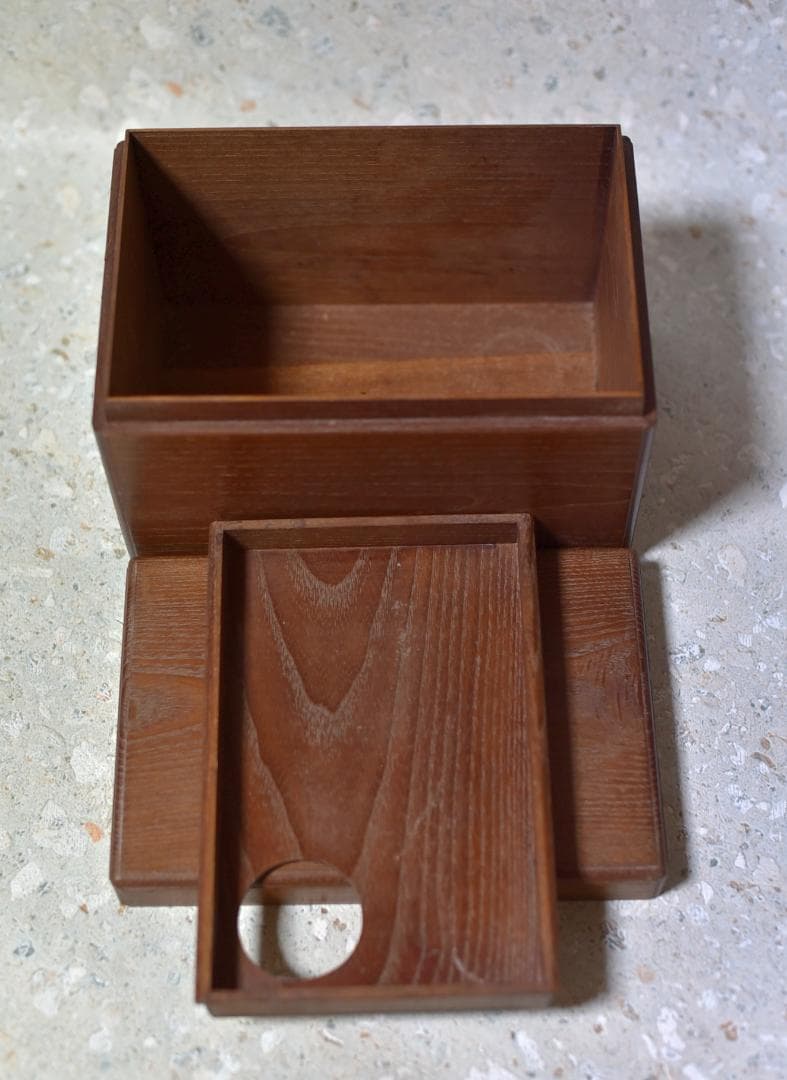 値引き、桑地利休　茶箱仕覆付き1３点　お茶道具／共箱