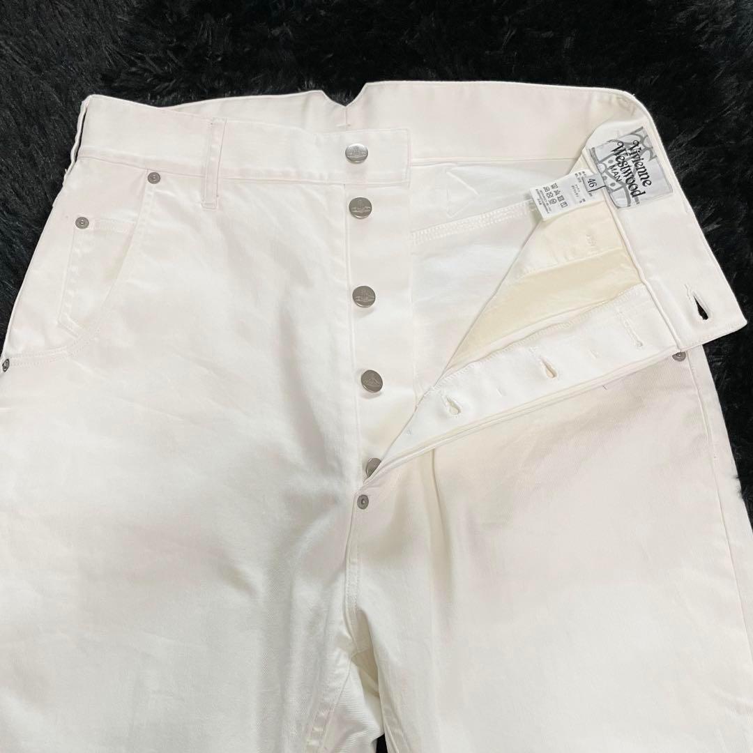 【新品未使用】ヴィヴィアンウエストウッド　デニム　サルエルパンツ・ストレッチ