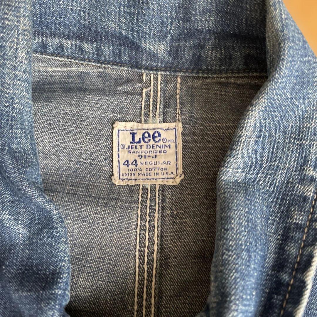Leeカバーオール　91-J 60〜70s JELT DENIM ヴィンテージ