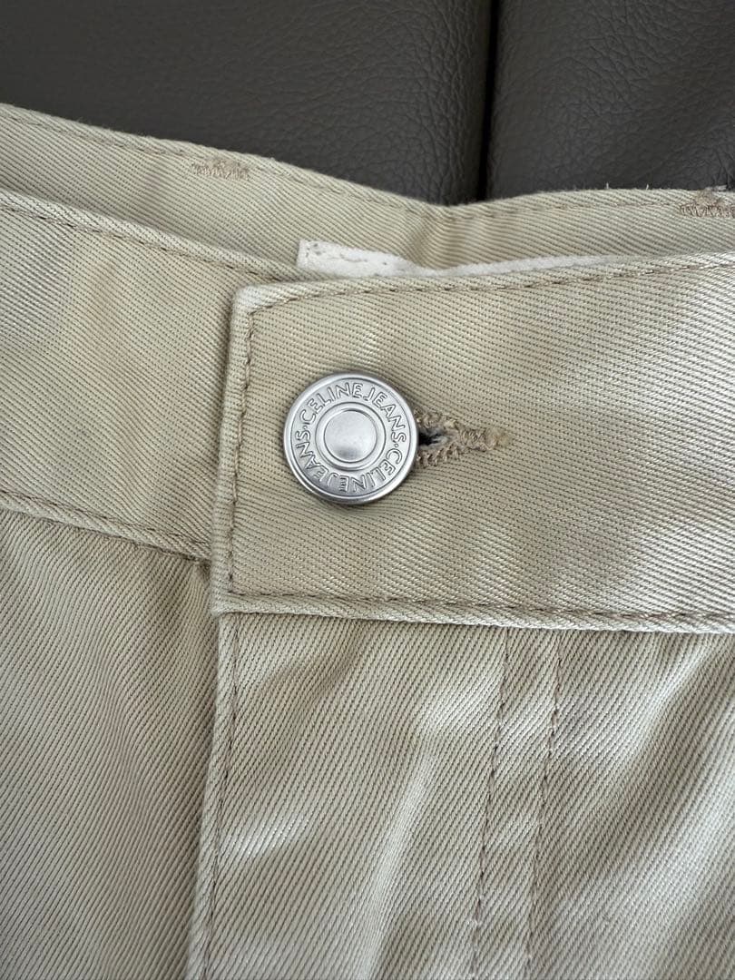 10月限定値下げセールCELINE チノパンツ ベージュ コットン 27インチ