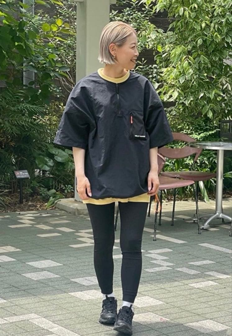 Yuyu　ヘリーハンセン ラッシュガード パンツxs 黒×ビキニSグレー