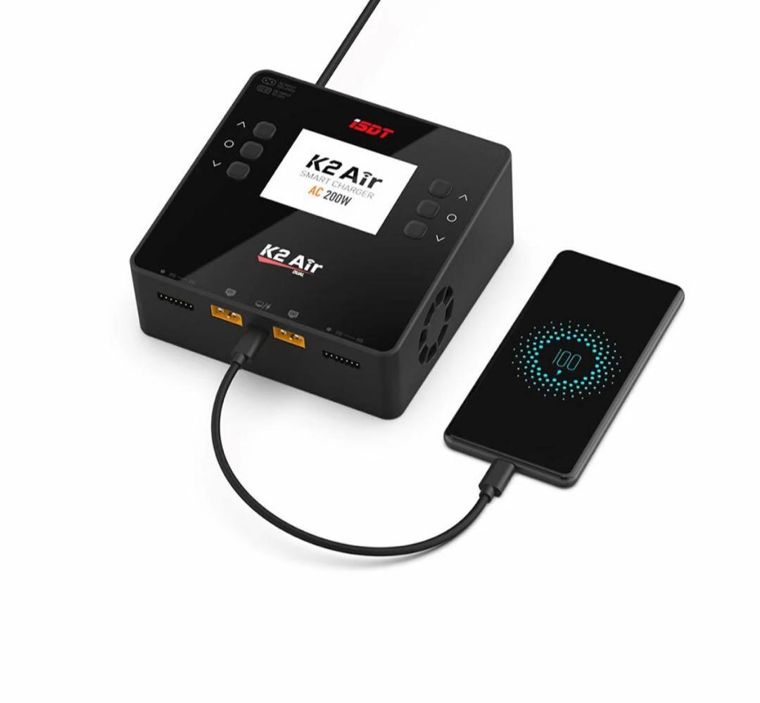 ISDT K2 Air 200W バッテリー充電器