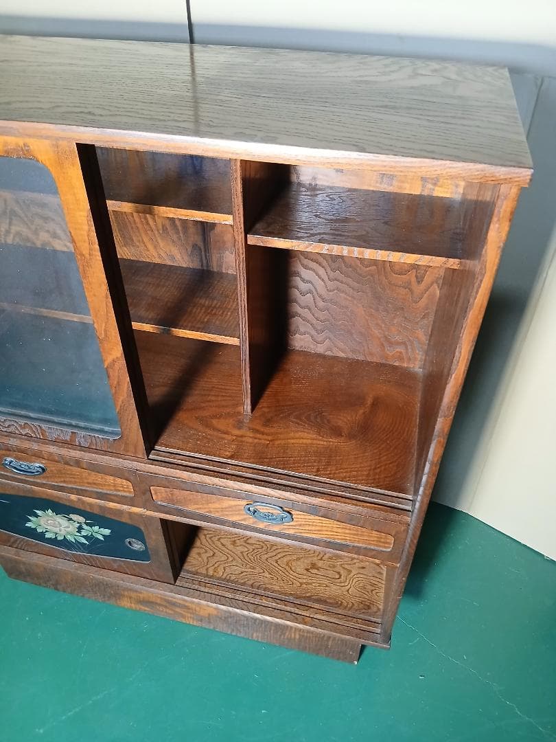 レトロ　和箪笥　食器棚　アンティーク家具　古家具