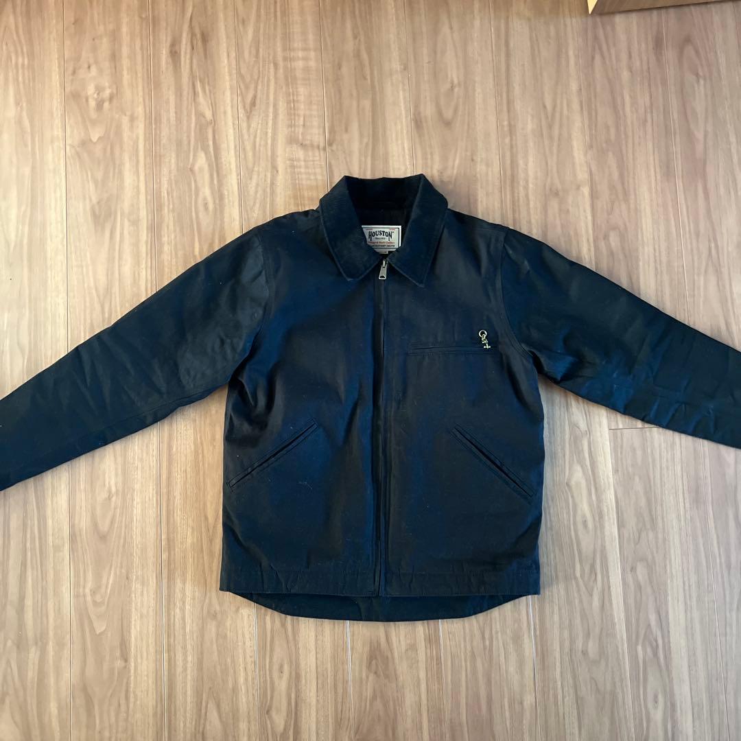 Houstonブラック ミリタリージャケット