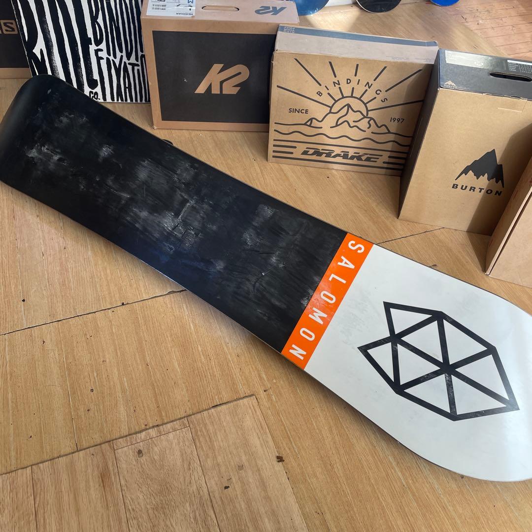 SALOMON　サロモン　バインディング付　スーパーエイト　スノーボードセット