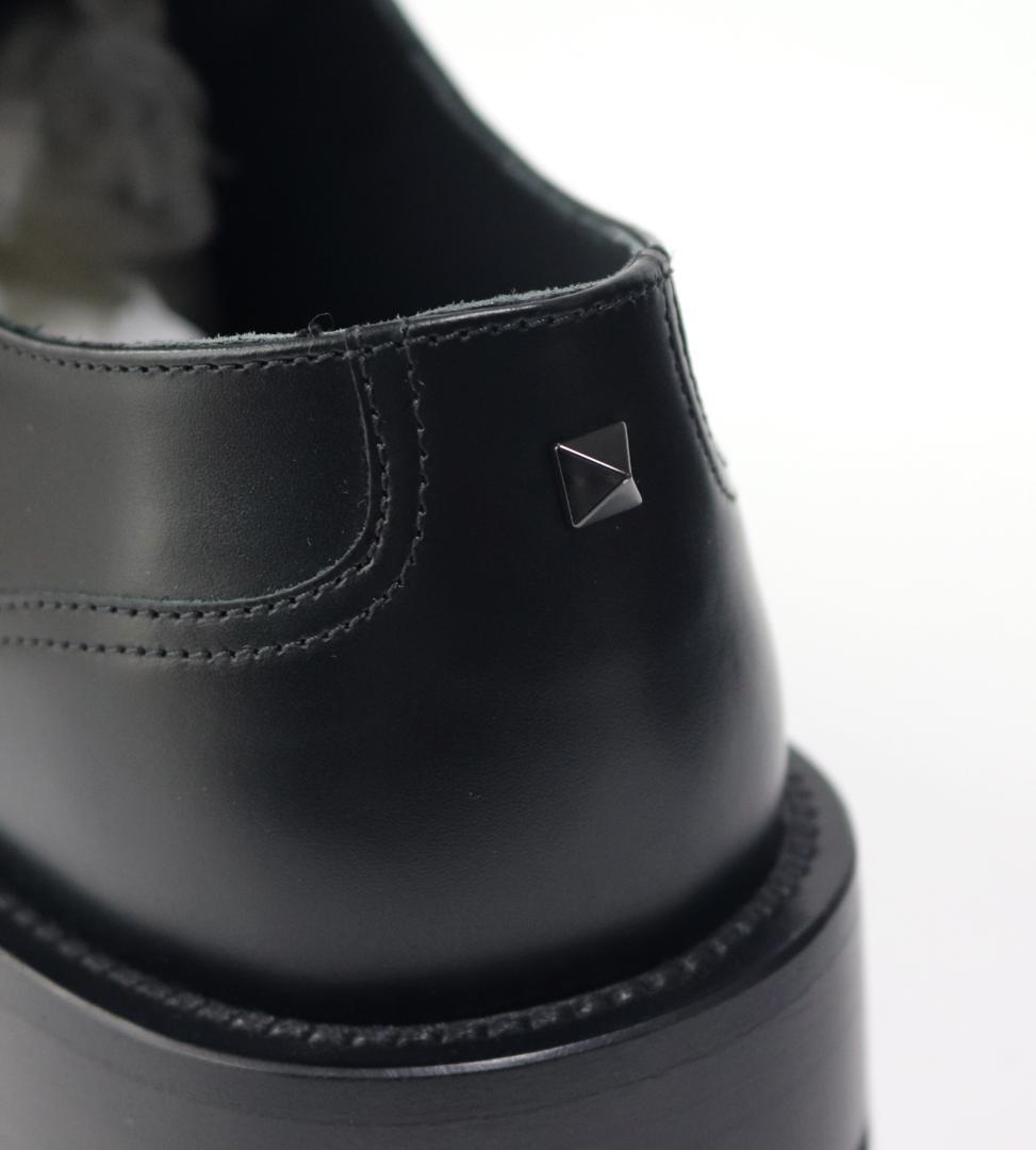 156200円新品【ヴァレンティノガラヴァーニ】スタッズ ダービーシューズ28