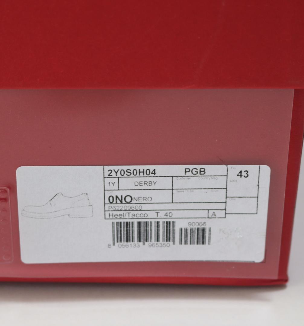 156200円新品【ヴァレンティノガラヴァーニ】スタッズ ダービーシューズ28