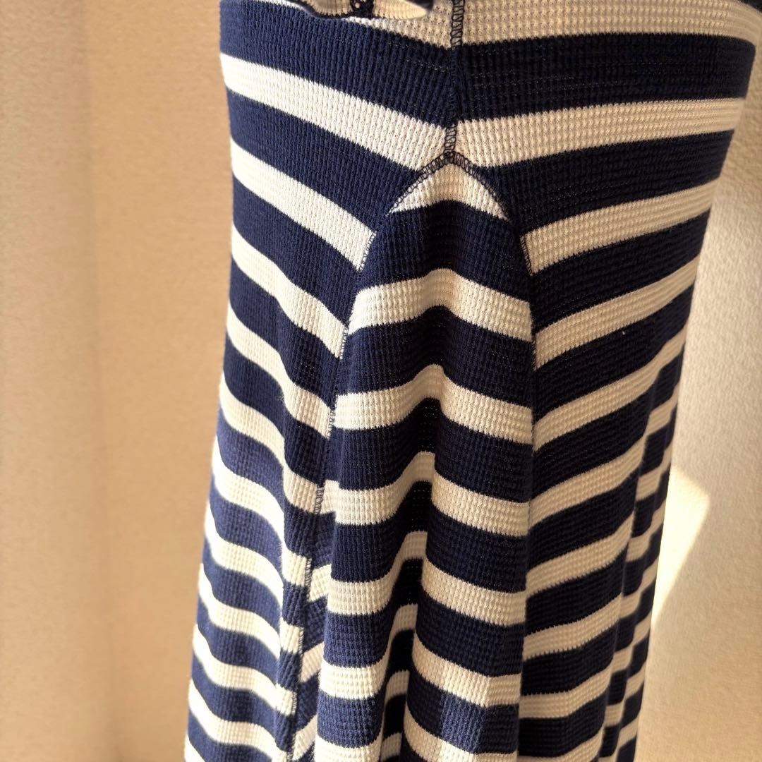 Polo Ralph Lauren 現行タグ　ボーダー ワッフルニット ドレス