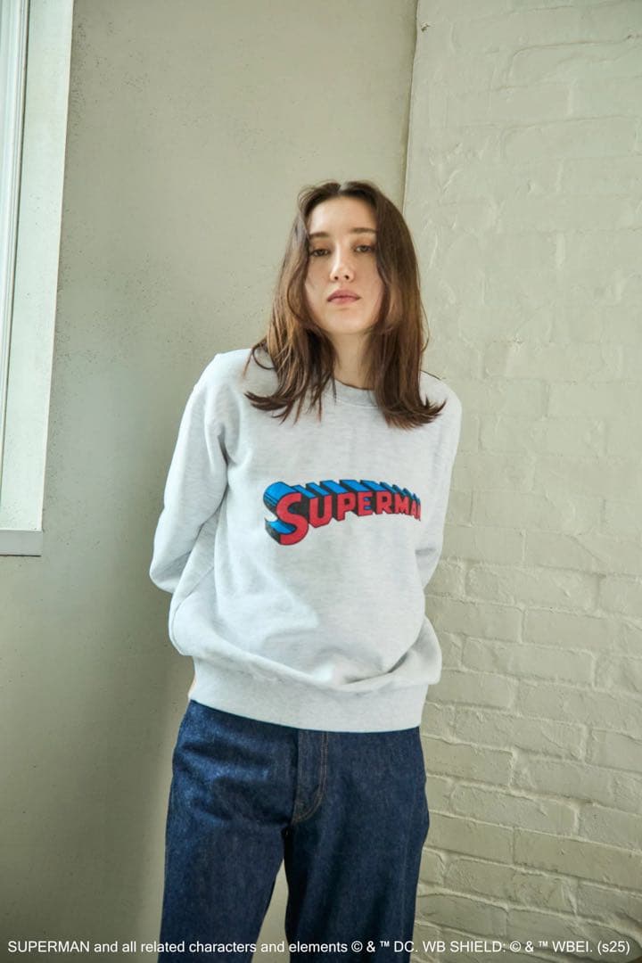 GOOD ROCK SPEED 未使用 SUPERMAN プリントスウェット M