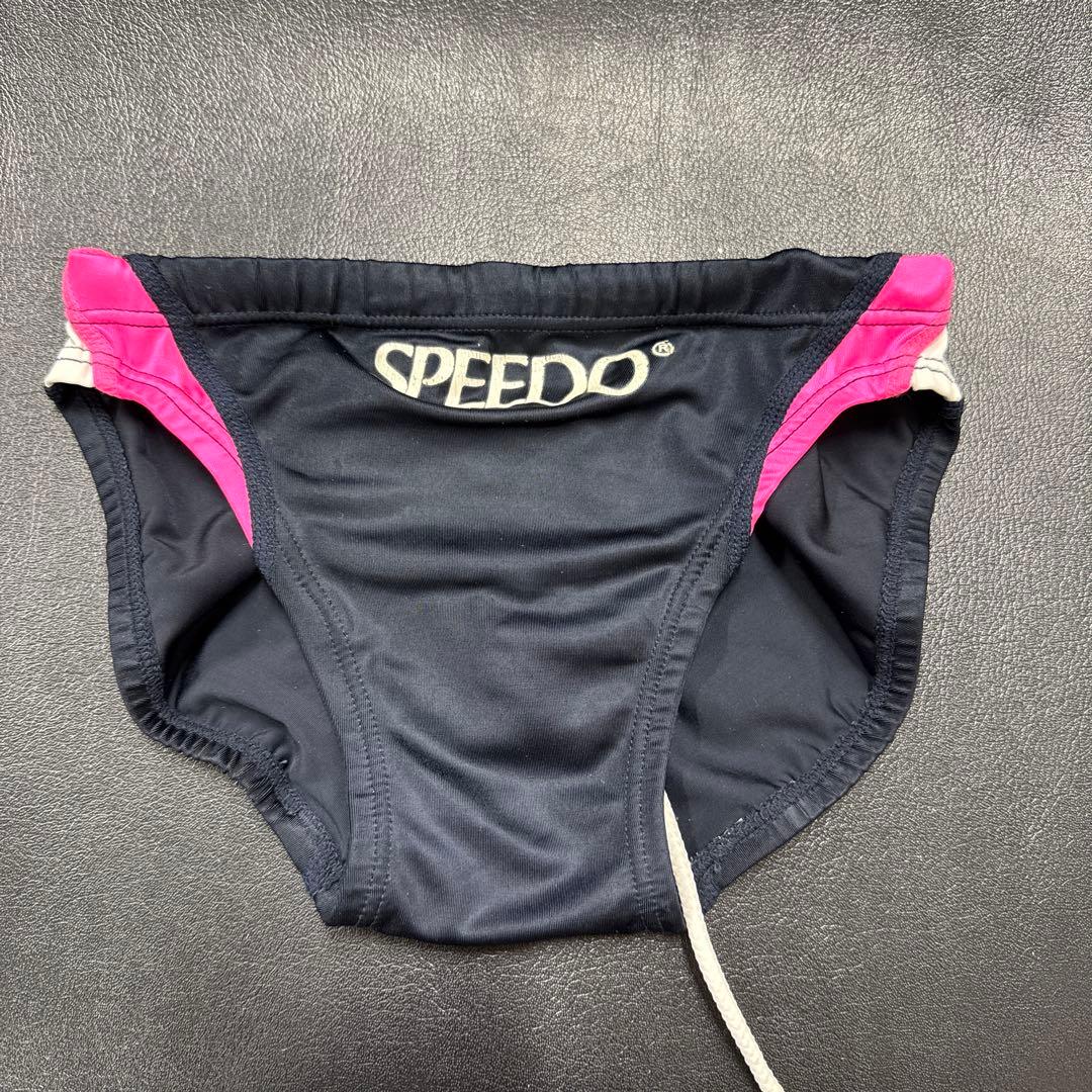SPEEDO 競泳水着 ネイビー ピンク　S