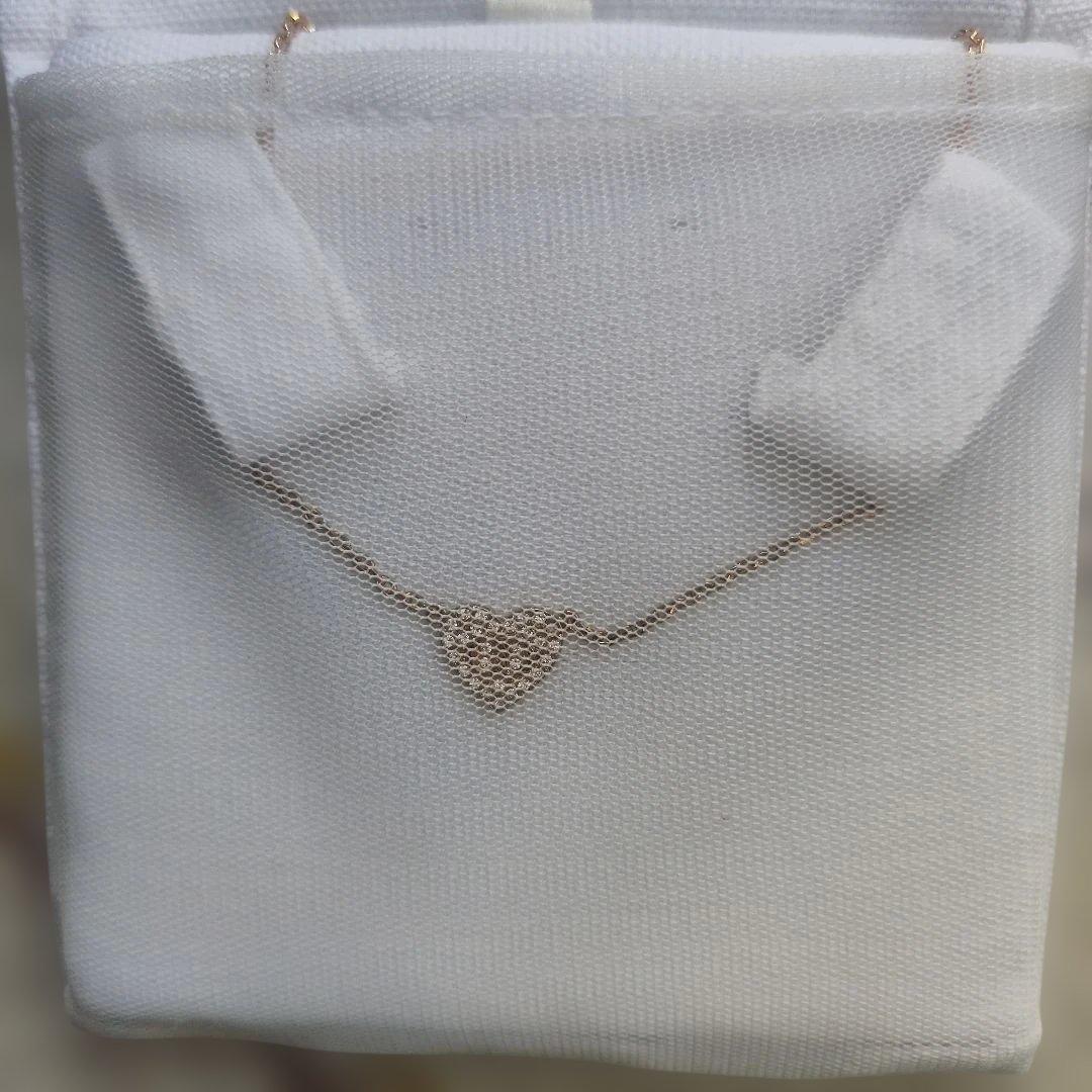 Dior 未使用箱付きハート ネックレス ピンクゴールド