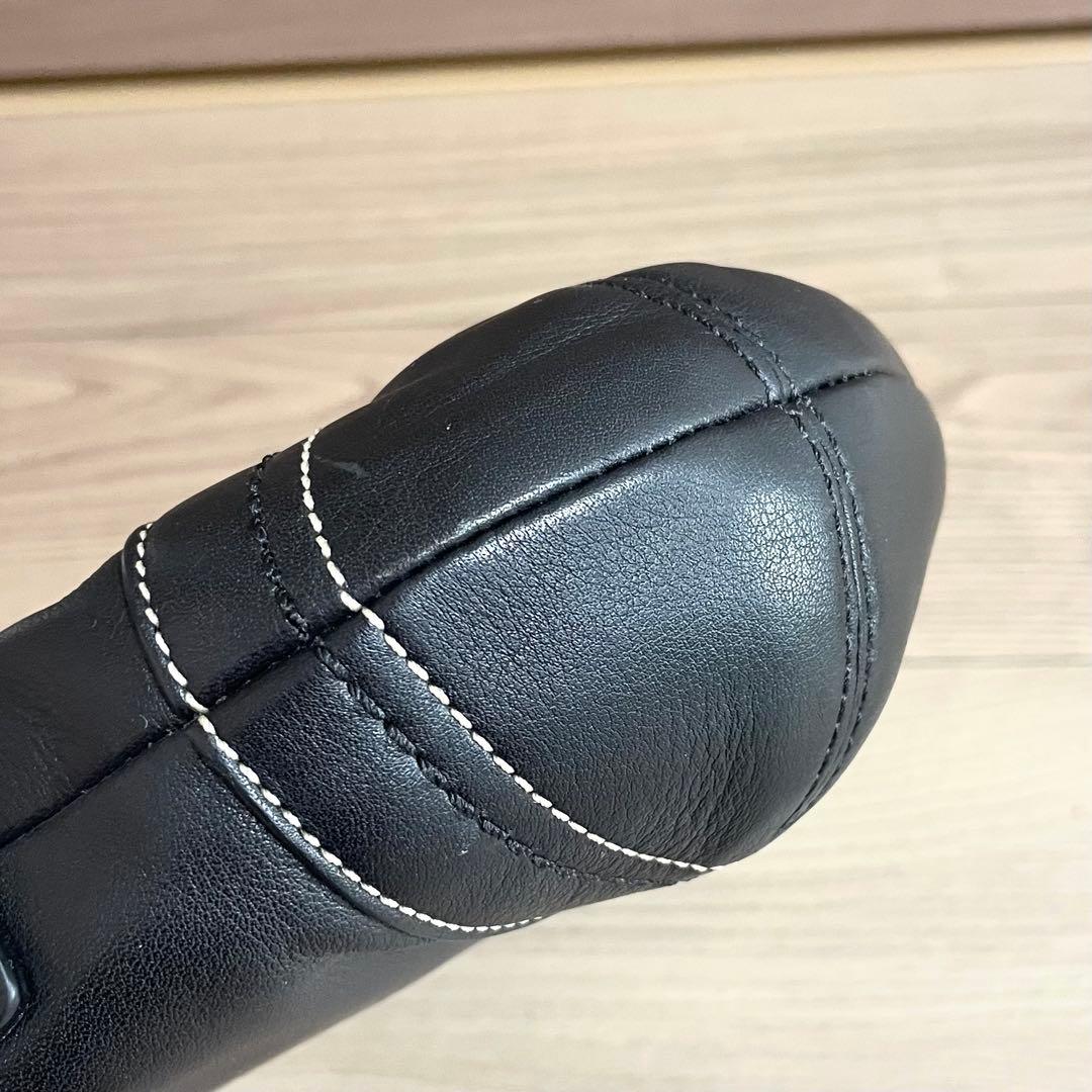 美品/COACH コーチ　ワンショルダーバッグ　ソーホー　ブラック　レザー