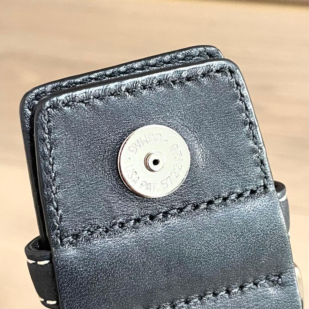 美品/COACH コーチ　ワンショルダーバッグ　ソーホー　ブラック　レザー