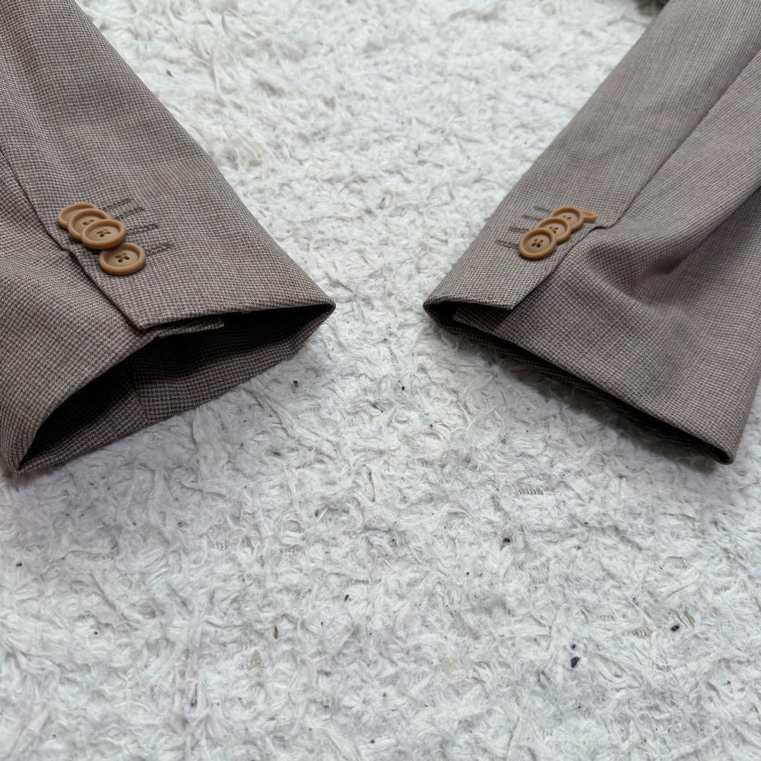 現行極美品　ヒューゴボス　テーラードジャケット　アンコン　千鳥格子　大谷翔平