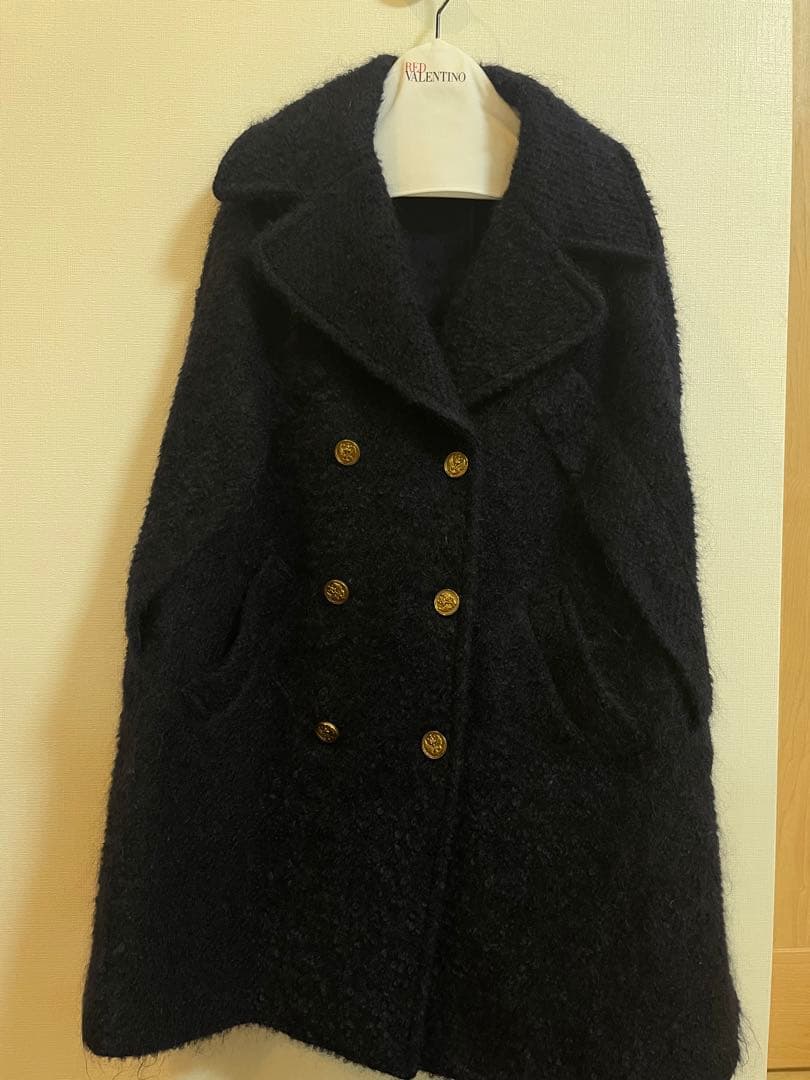 REDValentino ポンチョ　ネイビー　38 タグあり