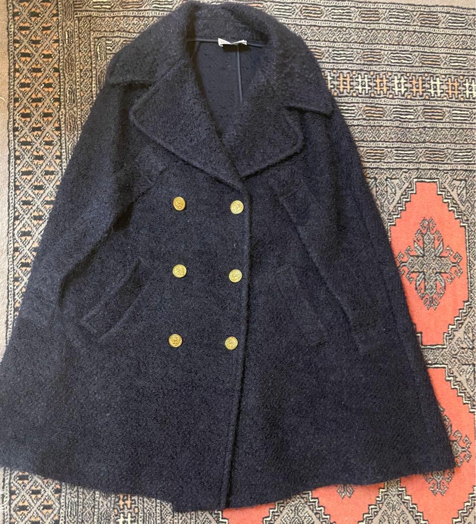 REDValentino ポンチョ　ネイビー　38 タグあり