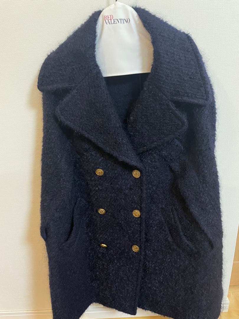 REDValentino ポンチョ　ネイビー　38 タグあり