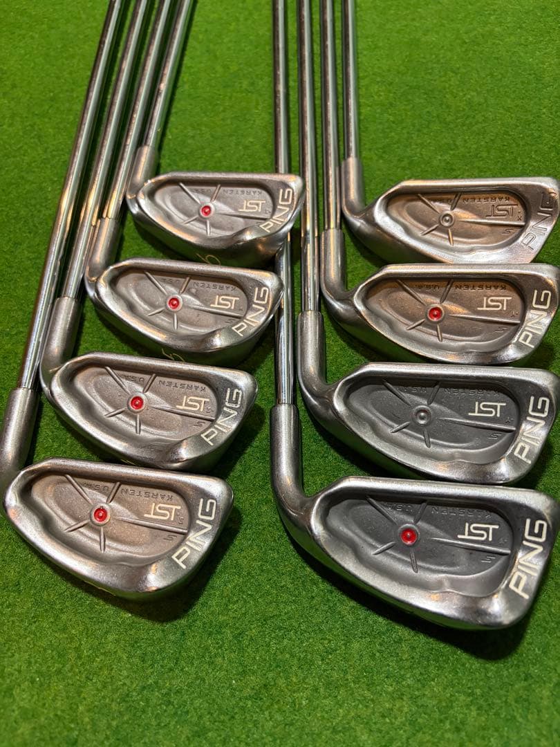 貴重8本♪PING ISI-S アイアン 3-W 赤目 CUSHIN JZ S