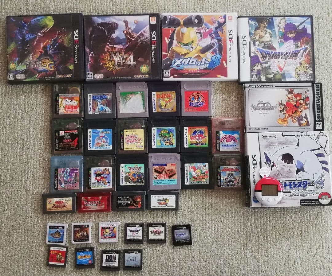 Nintendo　任天堂　ポケモン他　ソフト　まとめ売り