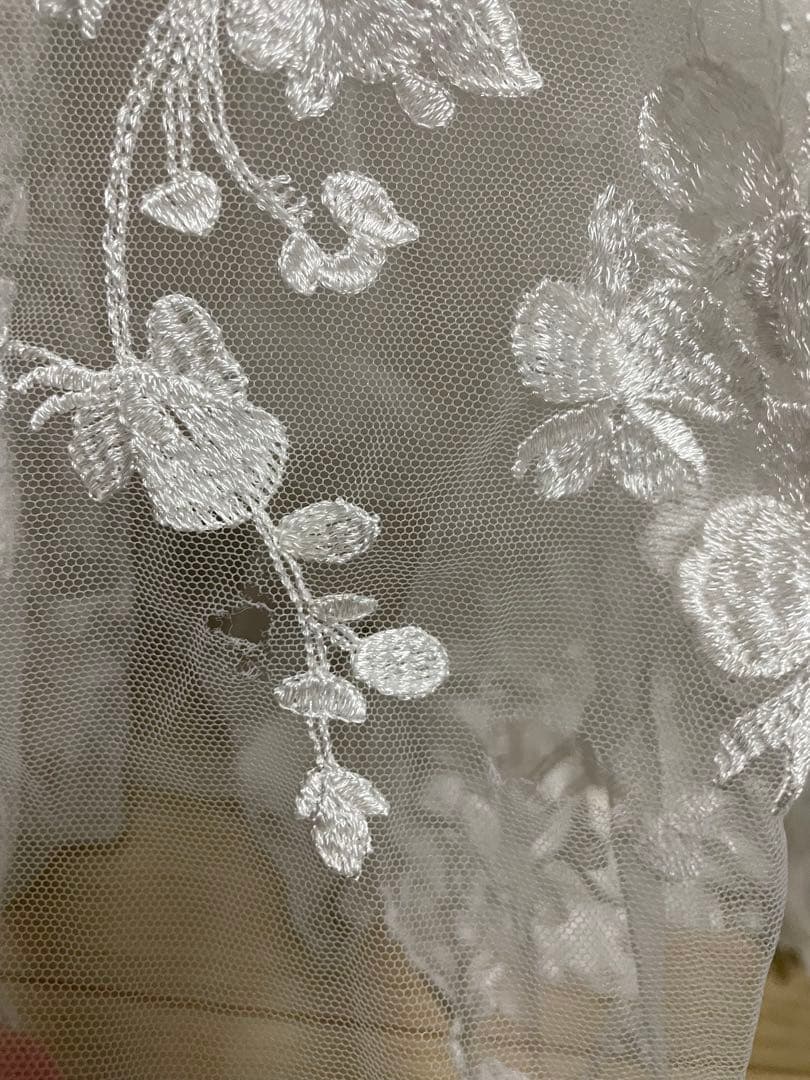 DRESS PRODUCTION フレンチスリーブ Aラインドレス（W168）