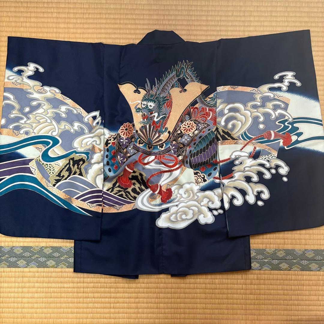 クリーニング済み　七五三 5歳男児 羽織袴フルセット