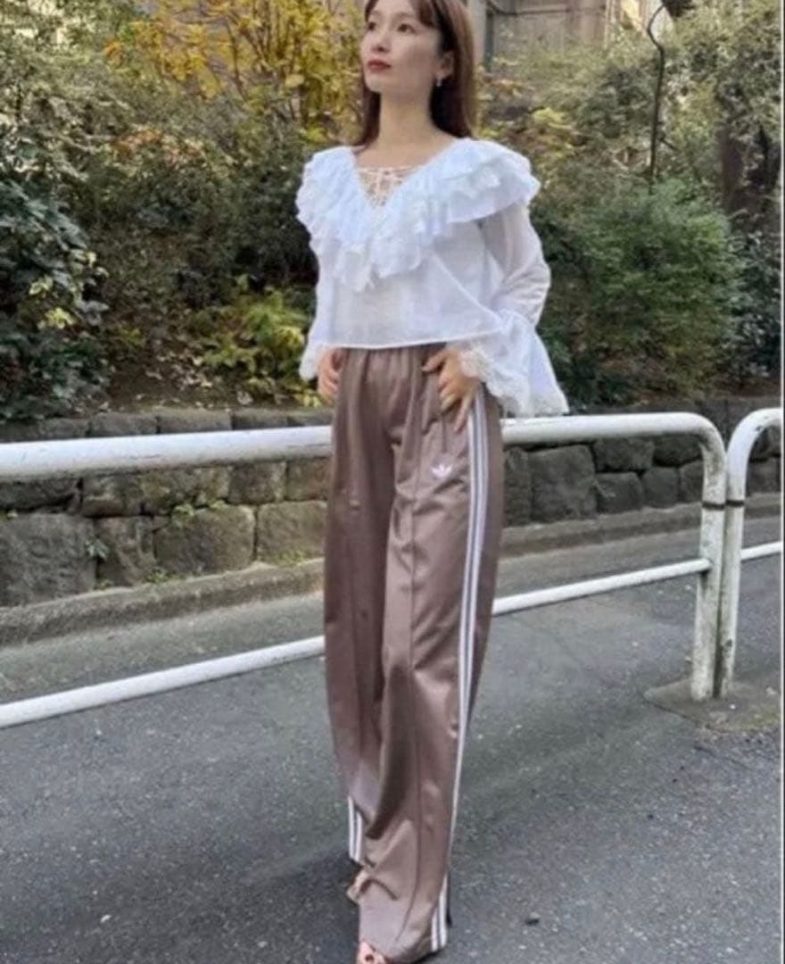 SNIDEL adidas トラックパンツ XS