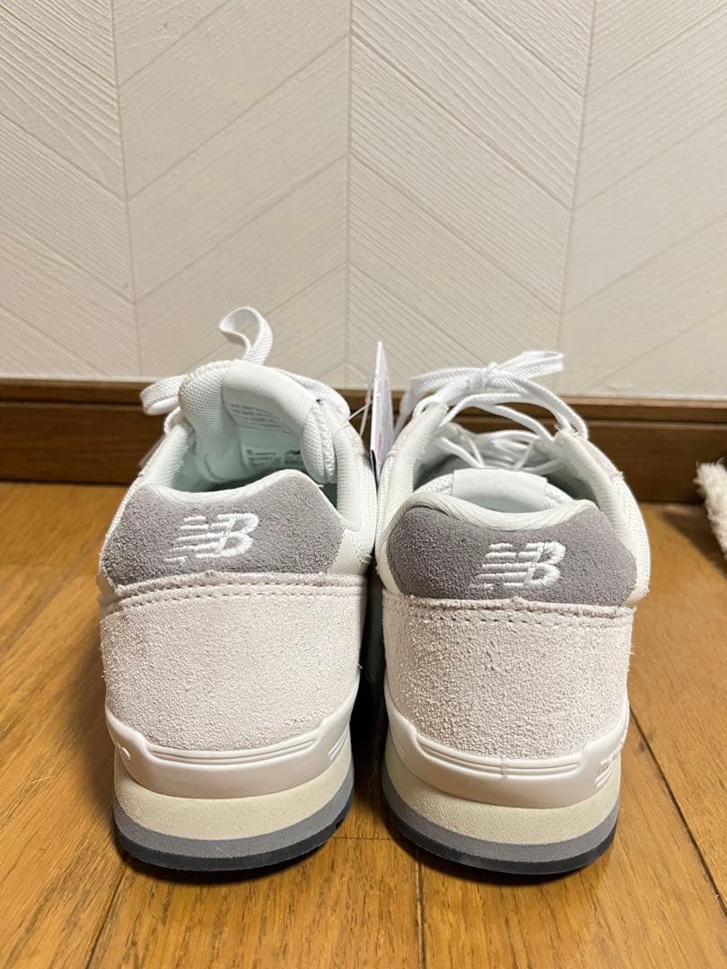 【未使用】new balance 996 MD-34 白色スニーカー 24㎝
