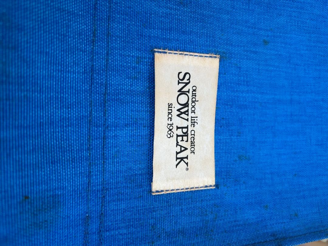 ヤマコウ　 PEAK フォールディングベンチ 青