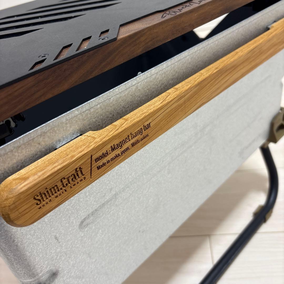 スノーピーク　シェルコン25 カスタムWANTKEY CAMP ブラックレーベル