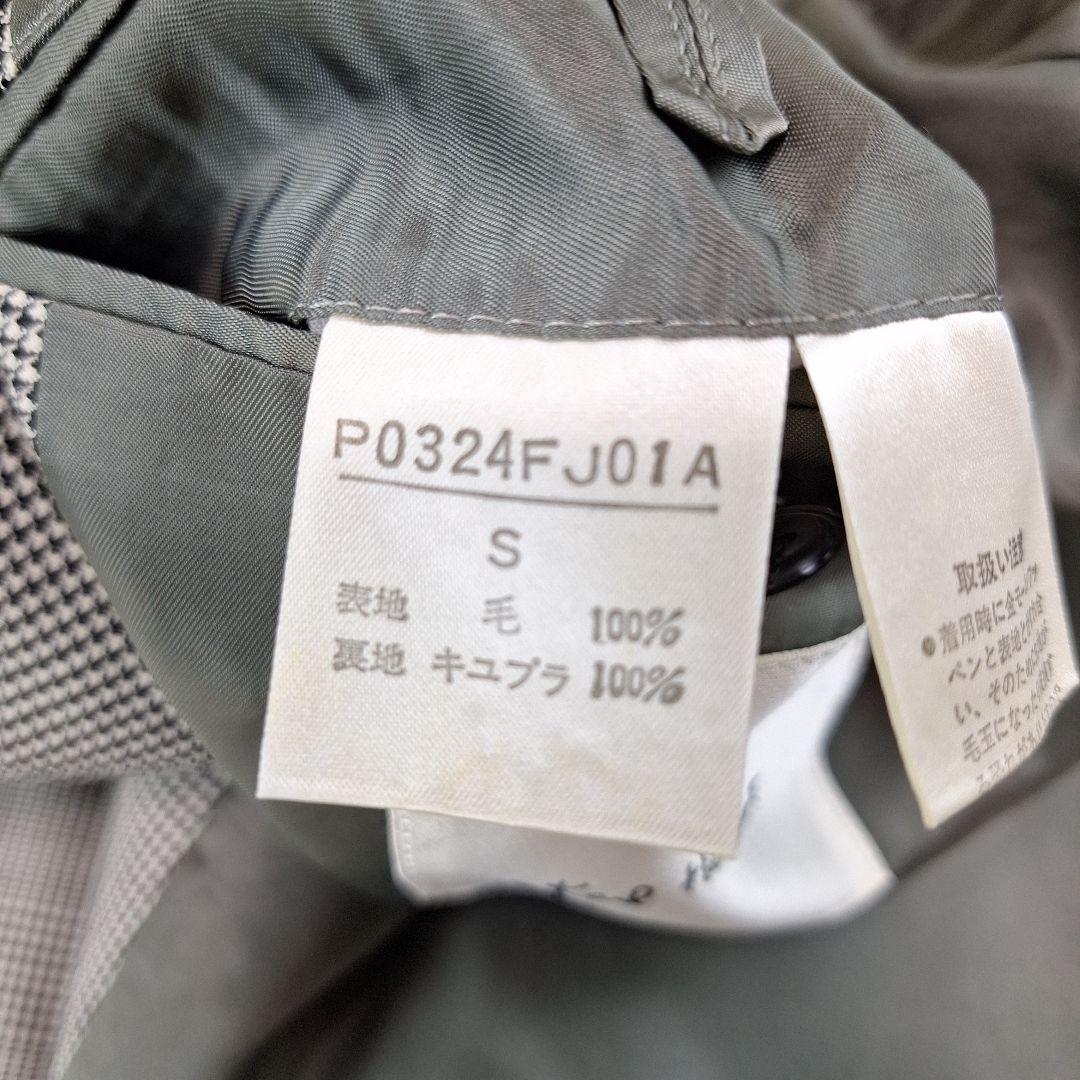 レア✨カールヘルム　ダブルテーラードジャケット　パッチワーク　ワッペン