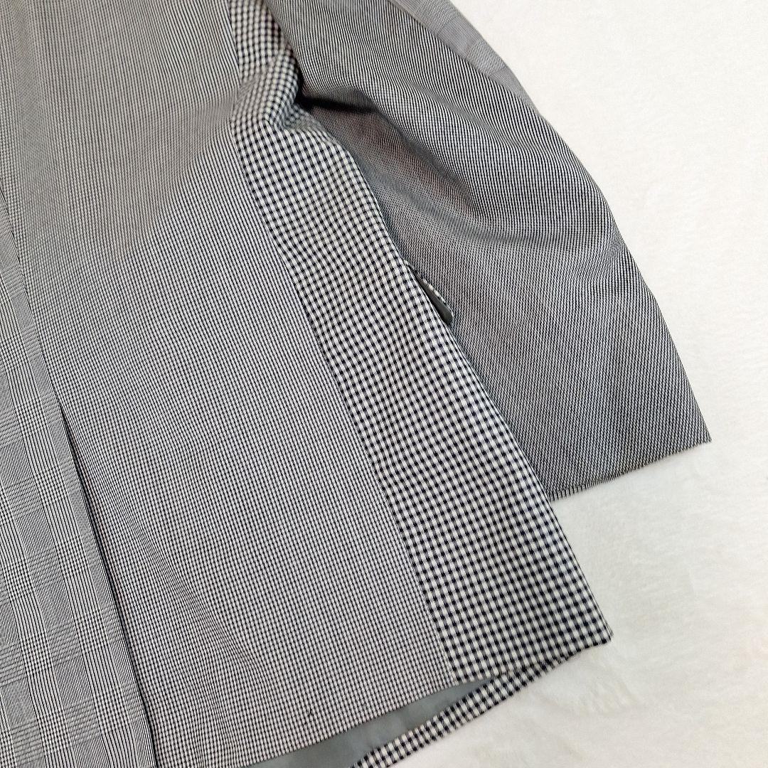 レア✨カールヘルム　ダブルテーラードジャケット　パッチワーク　ワッペン