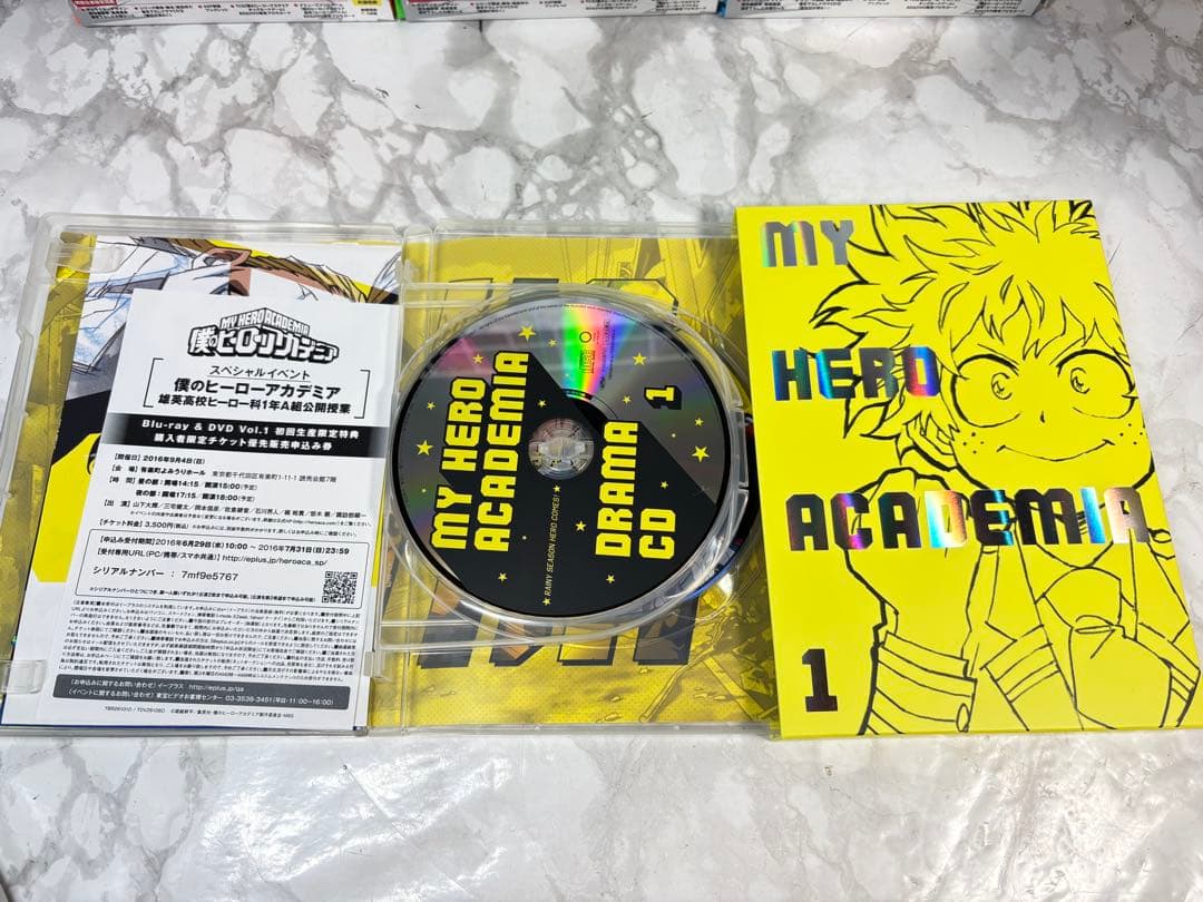 僕のヒーローアカデミア DVD 第1期•2期 初回生産限定盤セット　ヒロアカ