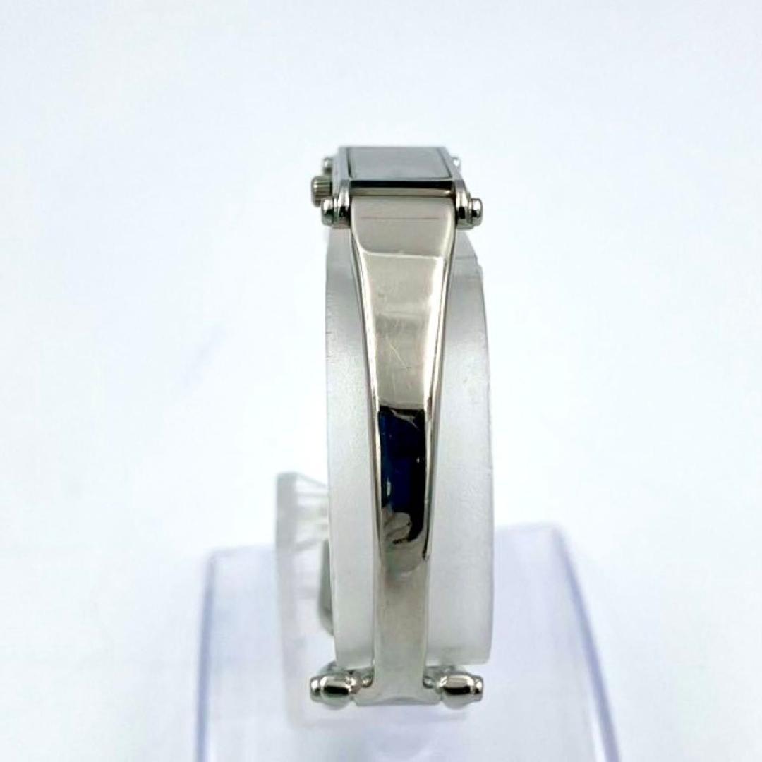 537 新品電池 グッチ 1500L 腕時計 クオーツ スクエア ブラック文字盤