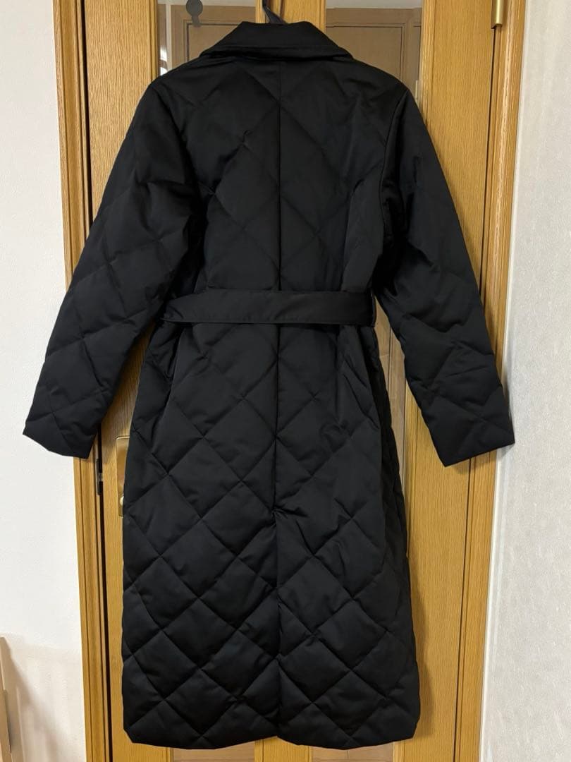 TAIONxanuans チェスターロングダウン　ブラック