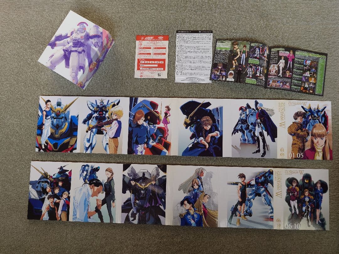 アニメ NEW MOBILE REPORT GUNDAM W DVD-BOX