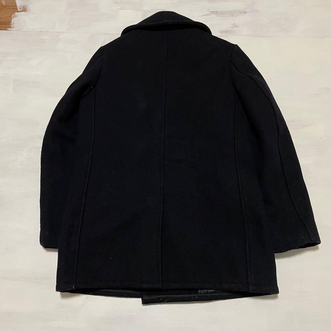 Schott ショット 740N USA製 キルティング ウール ピーコート　黒