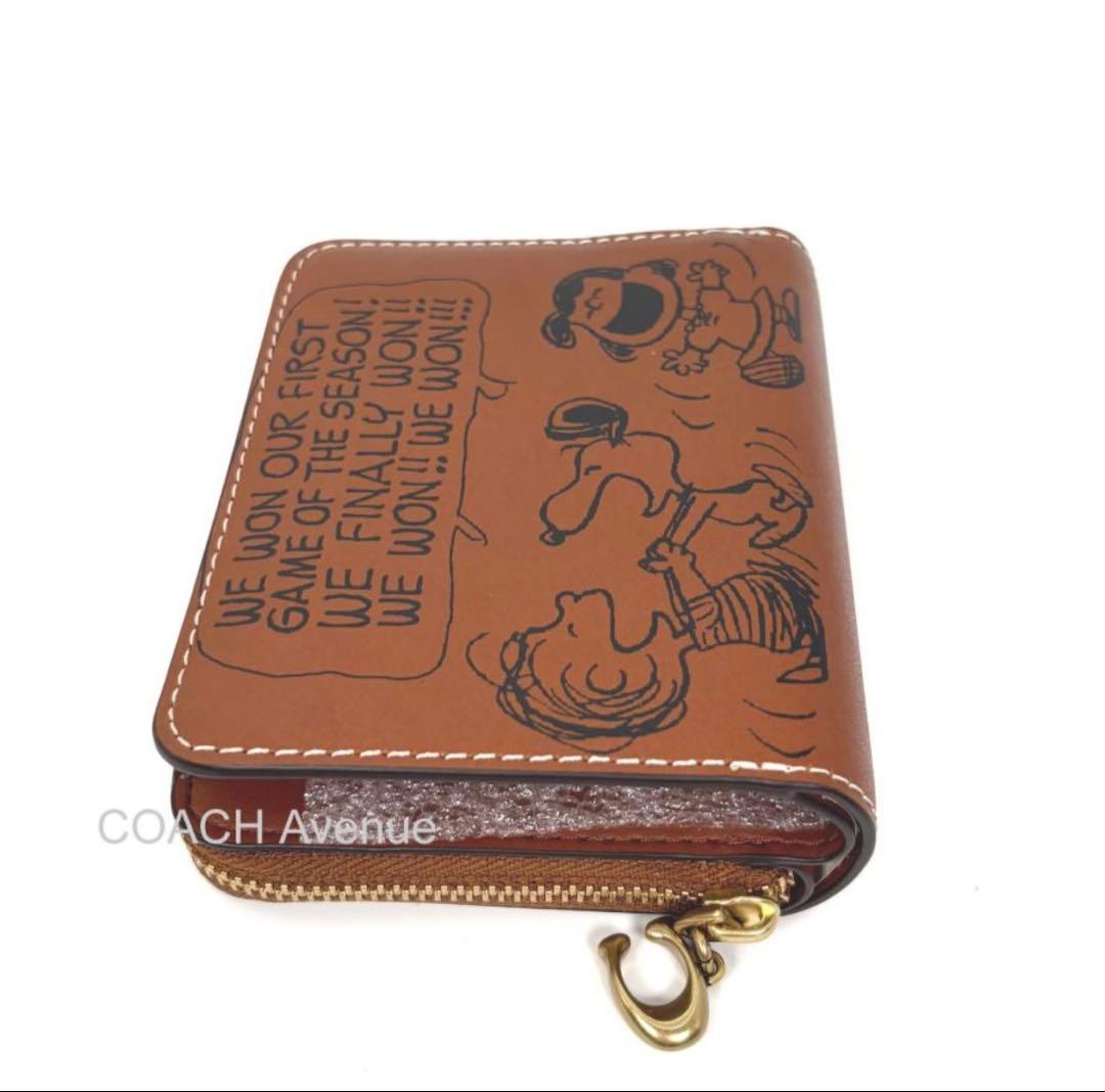 コーチ COACH X PEANUTS エッセンシャル ビルフォールド 折財布
