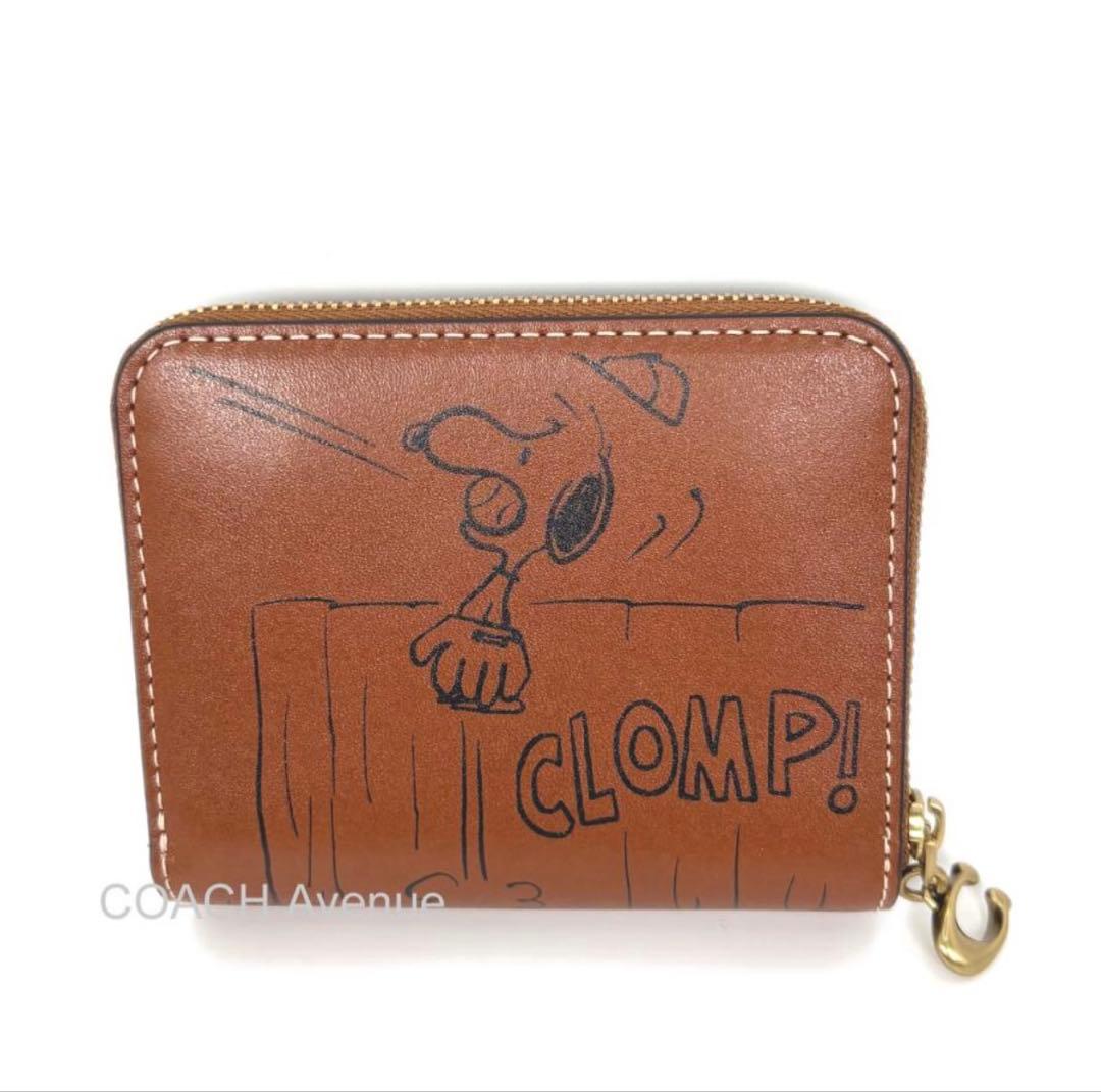 コーチ COACH X PEANUTS エッセンシャル ビルフォールド 折財布