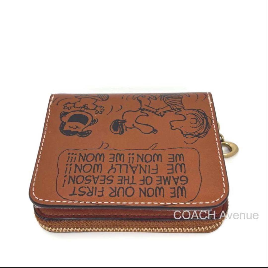 コーチ COACH X PEANUTS エッセンシャル ビルフォールド 折財布